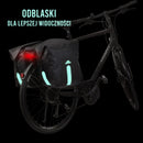 Sakwa rowerowa wodoodporna dwustronna 46 L Dutch Mountains