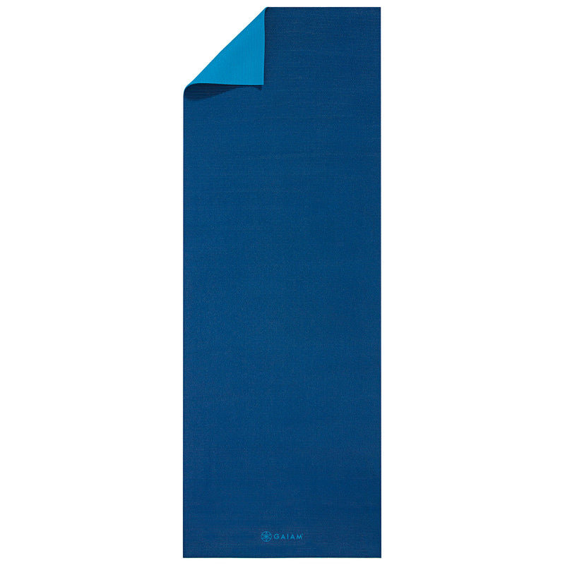 GAIAM MATA DO JOGI DWUSTRONNA NAVY & BLUE 6 MM 61698