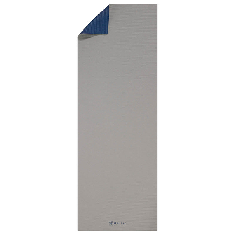 GAIAM DOUBLE-SIDED YOGA MAT ICY FROST 6MM 61964