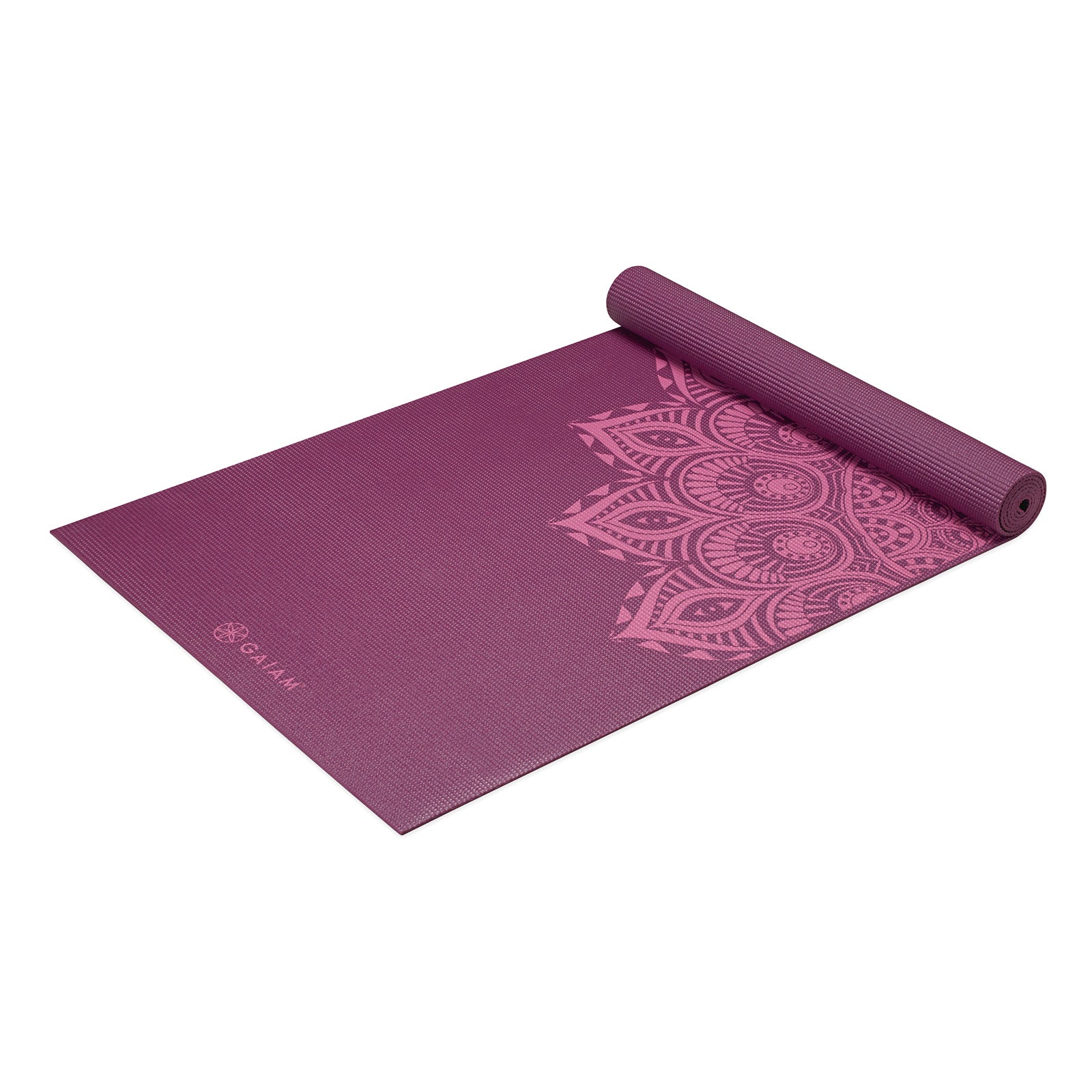 GAIAM YOGA MAT PURPLE MANDALA 6 MM 62202