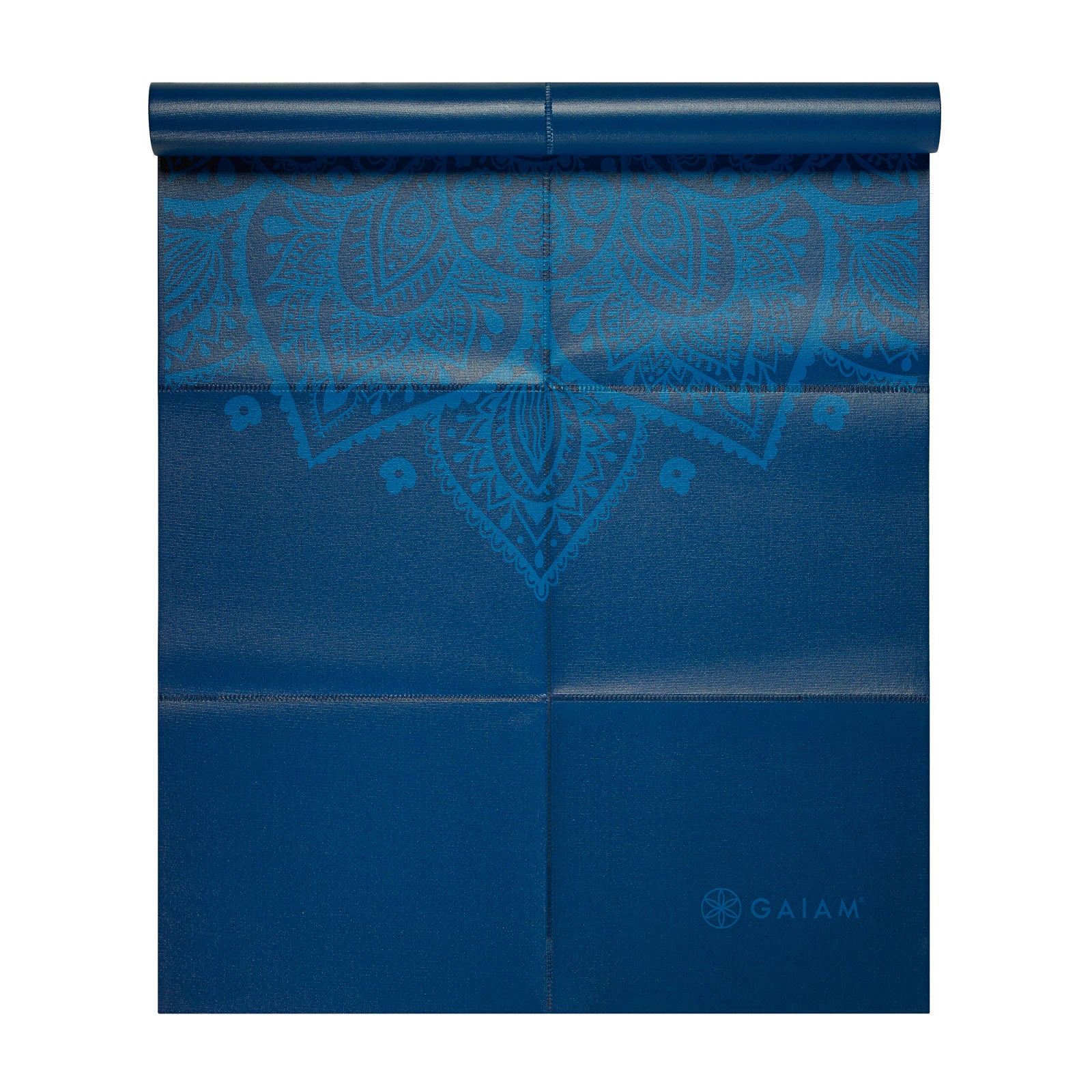 GAIAM MATA SKŁADANA DO JOGI BLUE SUNDIAL 2 MM 62214