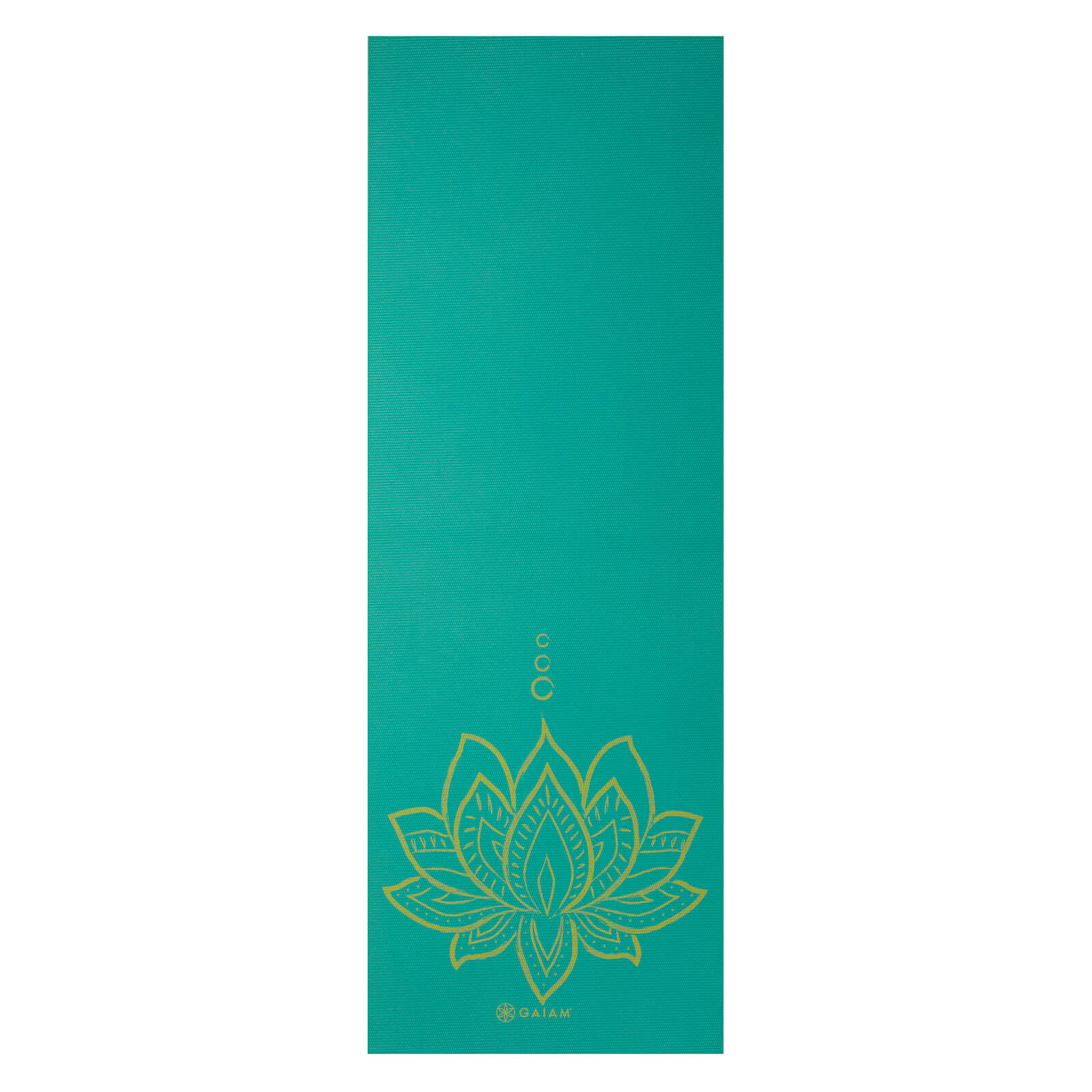 GAIAM MATA DO JOGI DWUSTRONNA TURQUOISE LOTUS 6 MM 62344