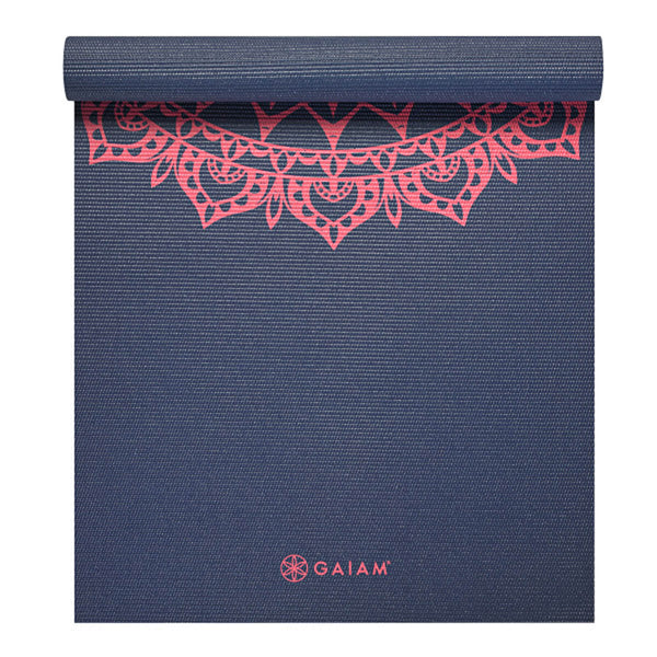 GAIAM YOGA MAT PINK MARRAKESH 4 MM 62429