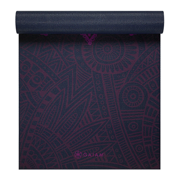 GAIAM MATA DO JOGI PLUM SUNDIAL 6 MM 62572