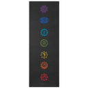 GAIAM PREMIUM BLACK CHAKRA YOGA MAT 6 MM 62610 