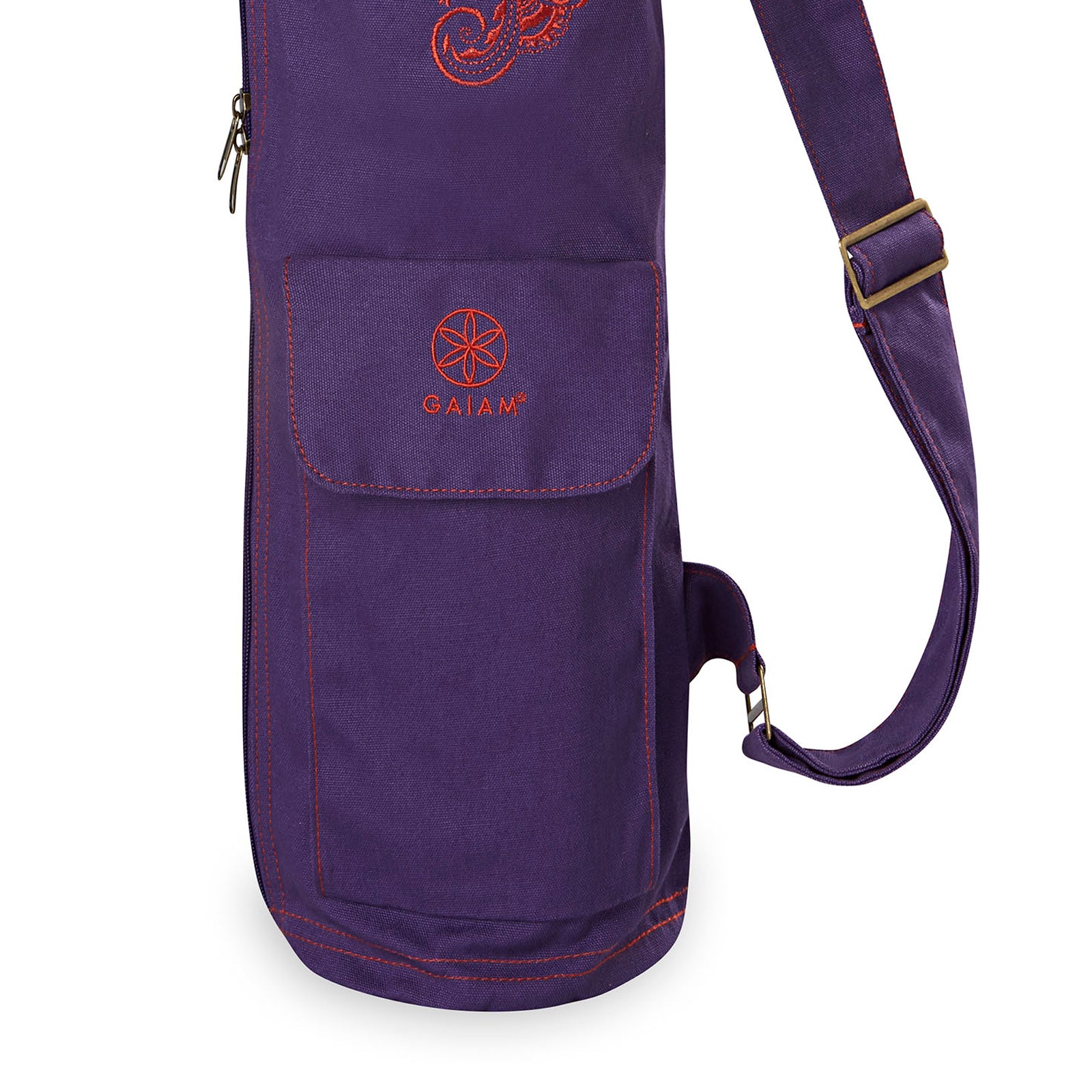GAIAM POKROWIEC Z PASKIEM NA MATĘ AUBERGINE 62914