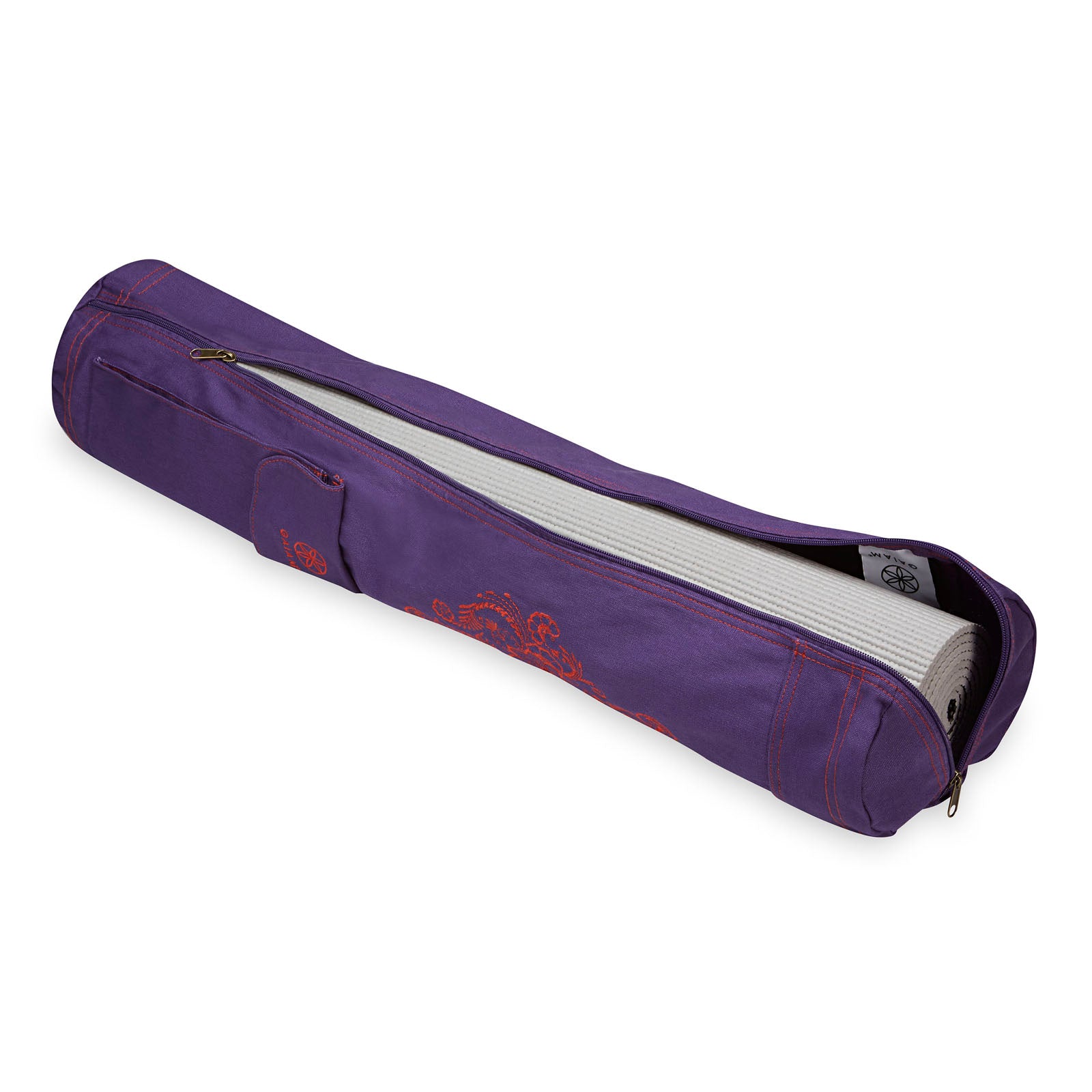 GAIAM POKROWIEC Z PASKIEM NA MATĘ AUBERGINE 62914