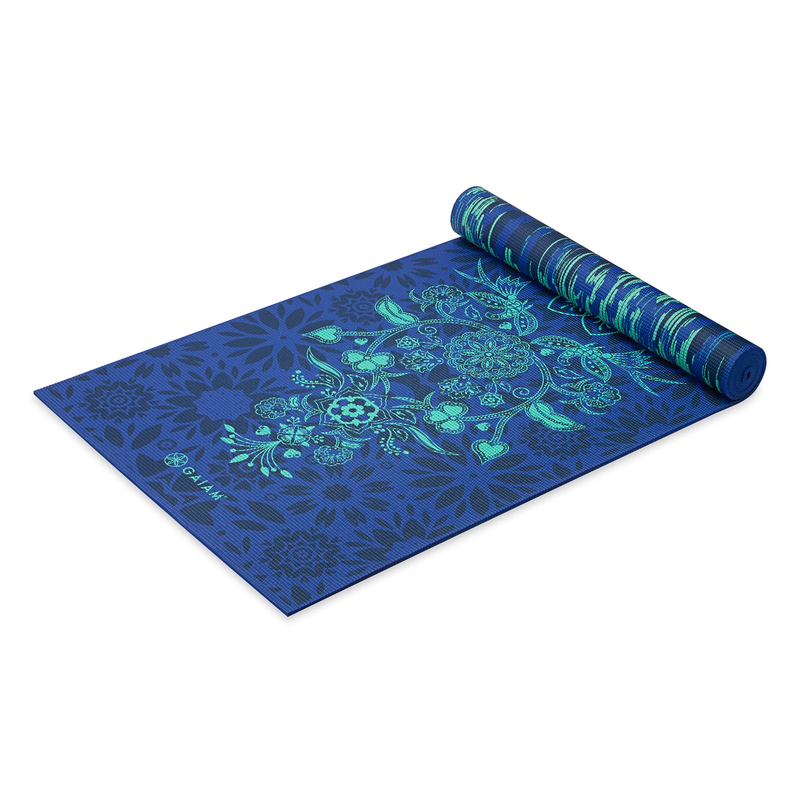 GAIAM DOUBLE-SIDED YOGA MAT DIVINE 6 MM 63048