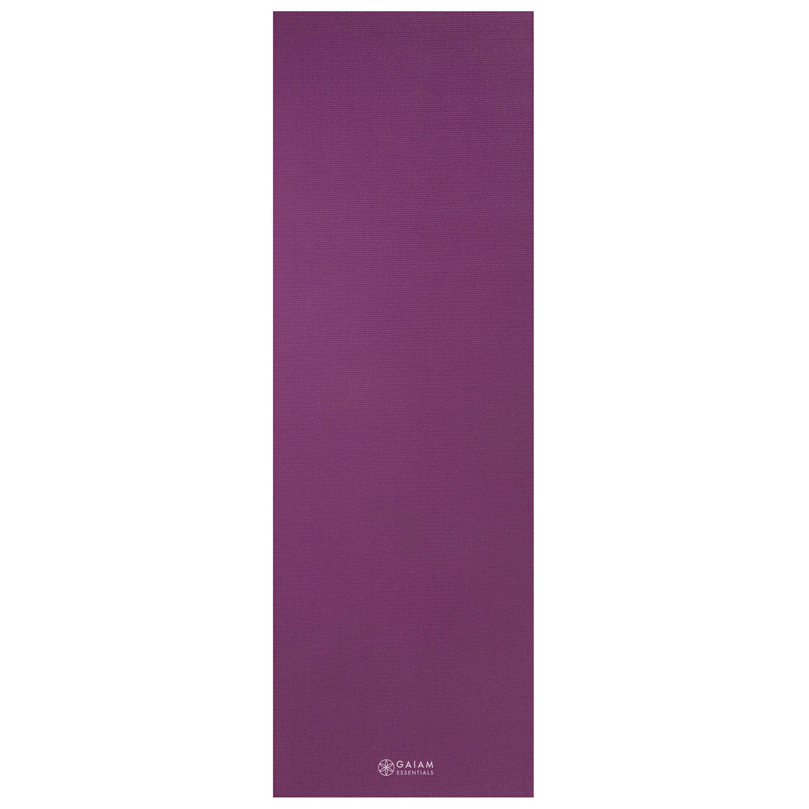 GAIAM ESSENTIALS JÓGOVÁ PODLOŽKA 6 MM S PÁSKEM FIALOVÁ 63313 