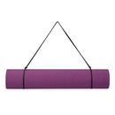 GAIAM ESSENTIALS YOGA MAT 6 MM WITH STRAP PURPLE 63313 