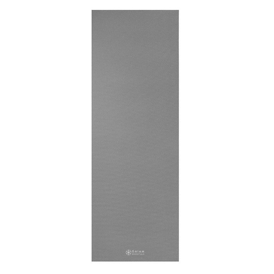 GAIAM ESSENTIALS JÓGOVÁ PODLOŽKA 6 MM S PÁSKEM ŠEDÁ 63317 