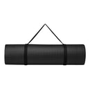 GAIAM MATA FITNESS 10 MM Z PASKIEM CZARNA 63319