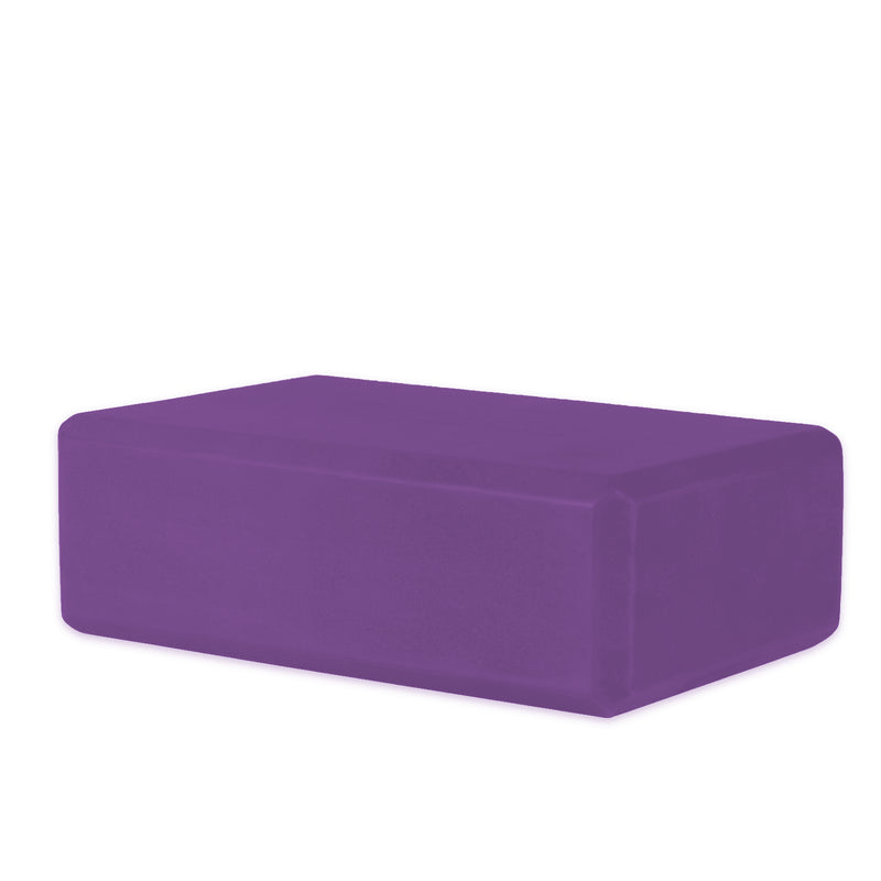 GAIAM ESSENTIALS PURPLE FOAM YOGA CUBE 63517