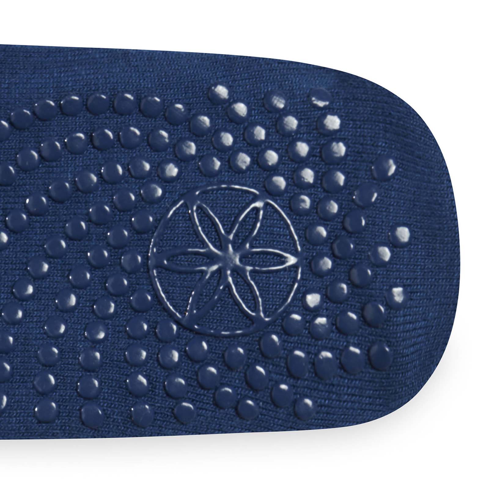 GAIAM SKARPETKI ANTYPOŚLIZGOWE DO JOGI GRANATOWE 63635