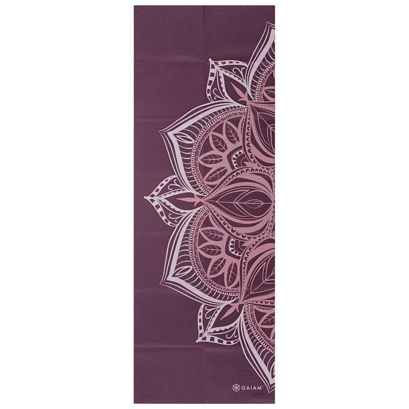 GAIAM MATA SKŁADANA DO JOGI CRANBERRY POINT 2 MM 63640