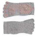 GAIAM ANTI-SLIP YOGA SOCKS GRAY 2-PACK 63707