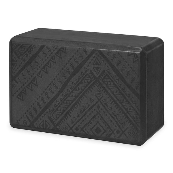 GAIAM YOGA CUBE NAVAJO BLACK 63749
