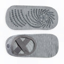 GAIAM ANTI-SLIP YOGA SOCKS GRAY 2-PACK 63755