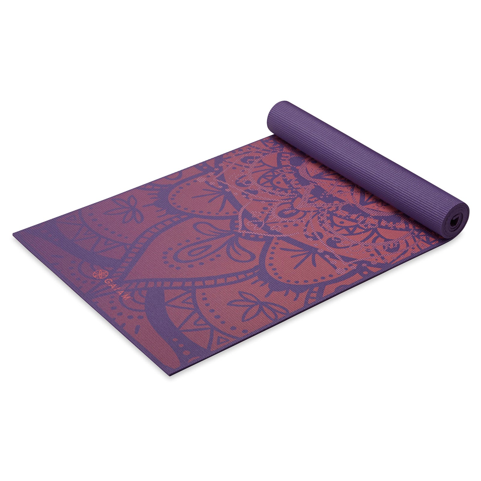 GAIAM PREMIUM ATHÉNSKÁ RŮŽOVÁ JÓGOVÁ PODLOŽKA 6 MM 63958