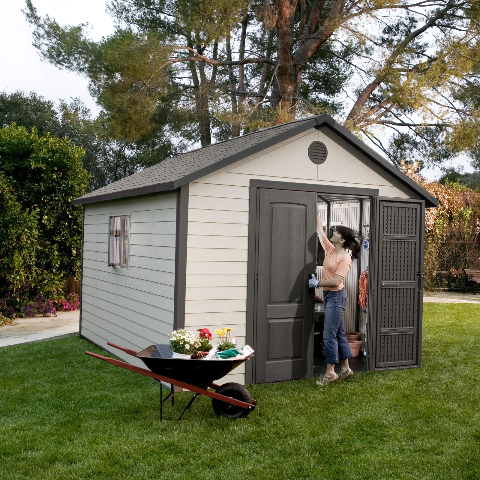 LIFETIME GARDEN SHED PREMIUM 335X335 CM 6433