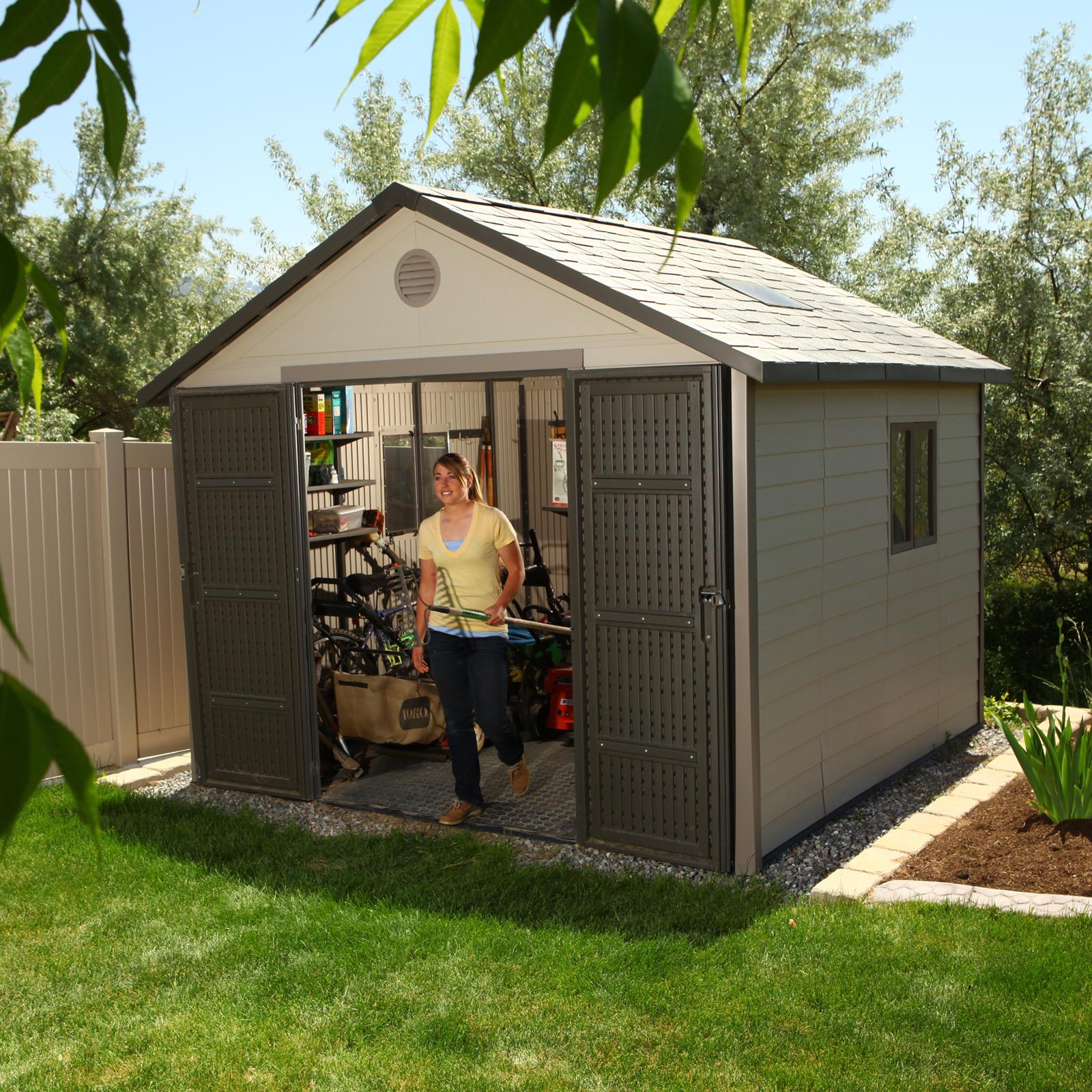 LIFETIME GARDEN SHED PREMIUM 335X335 CM 6433