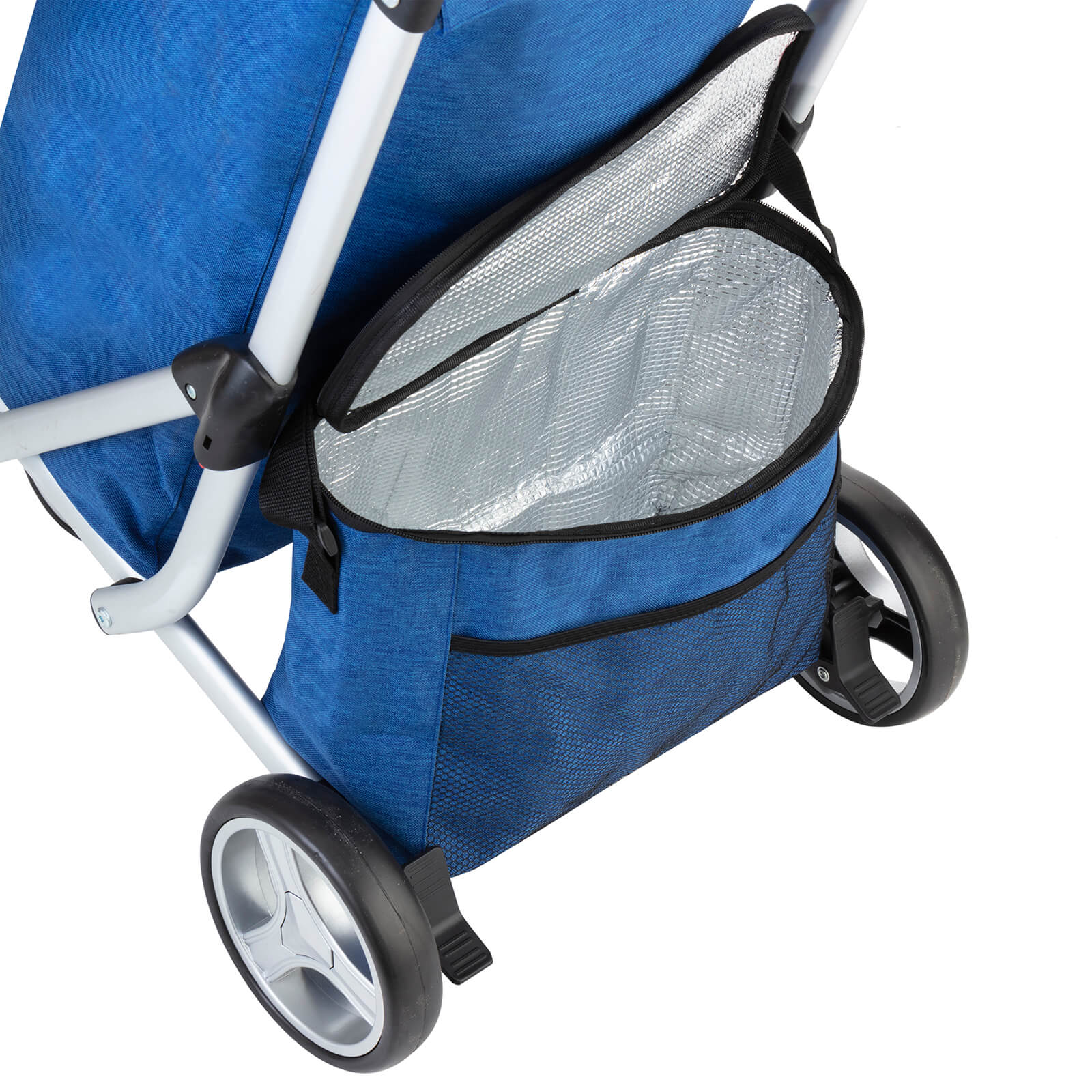 CRUISER THREE-WHEEL SHOPPING TROLLEY BLUE 650062