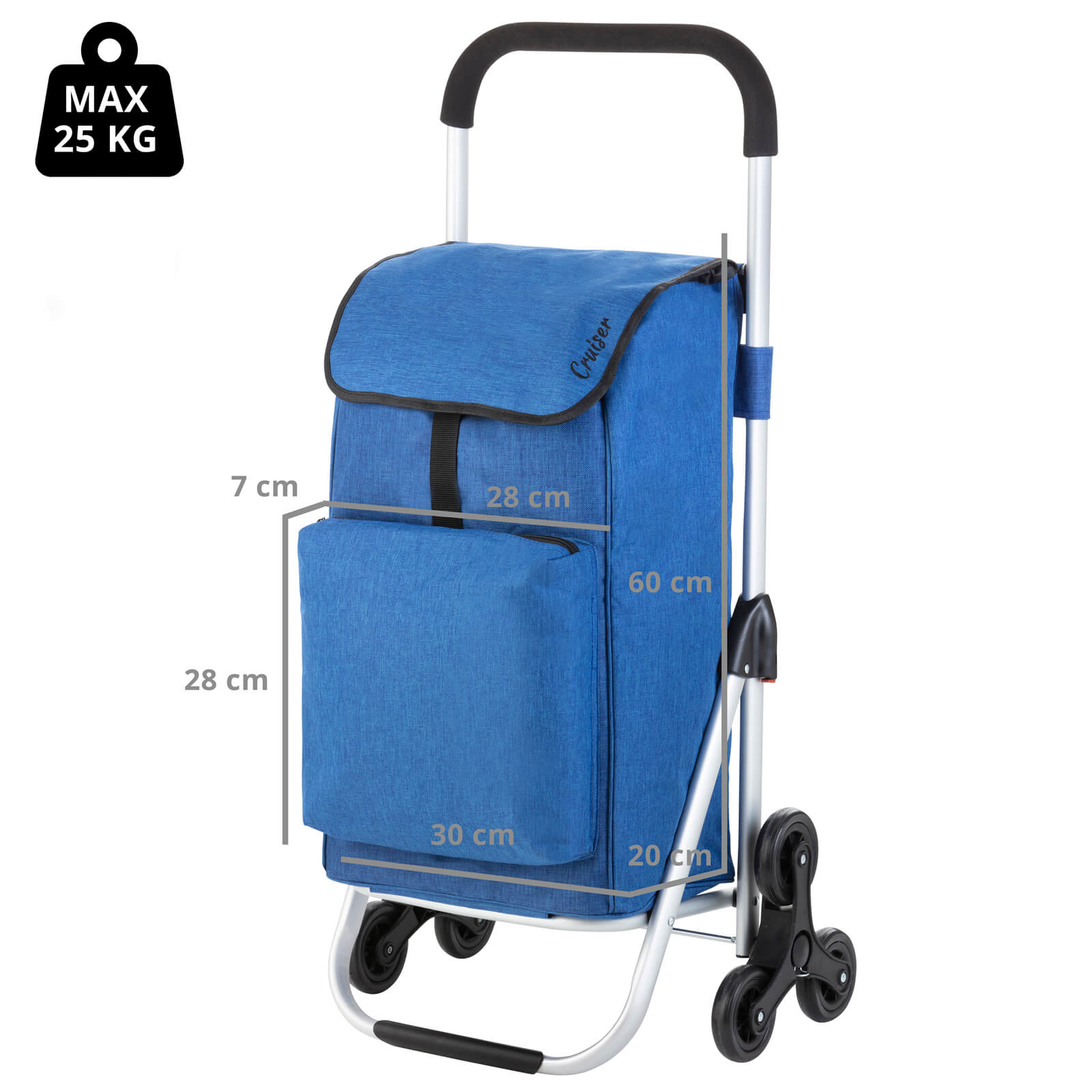 Nákupní vozík Cruiser pro schody Expert Premium 650063