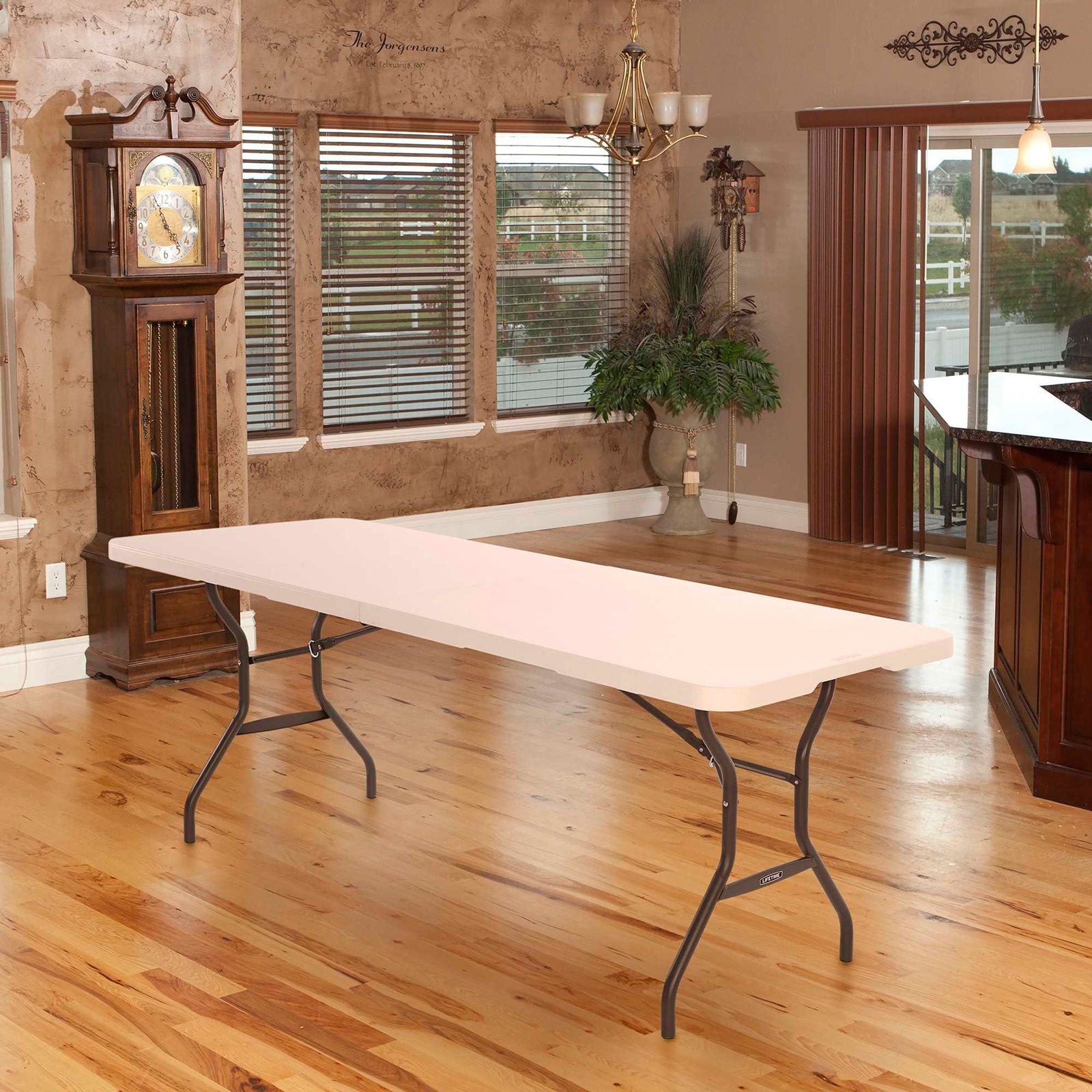 LIFETIME SEMI-COMMERCIAL FOLDING TABLE 183 CM 80280