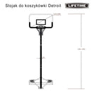 Basketbalový stojan Lifetime 44" Detroit 90632