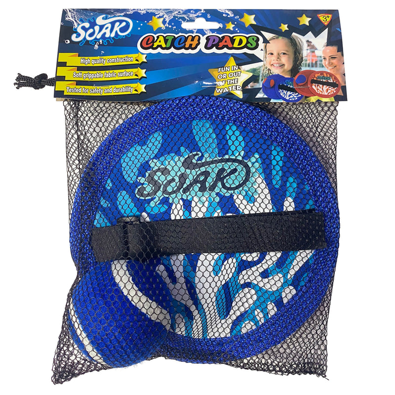SOLEX VELCRO GAME CATCH BALL BLUE AN-0510BL