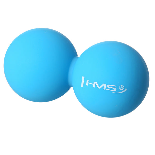 BLC02 BLUE LACROSSE DOUBLE MASSAGE BALL HMS