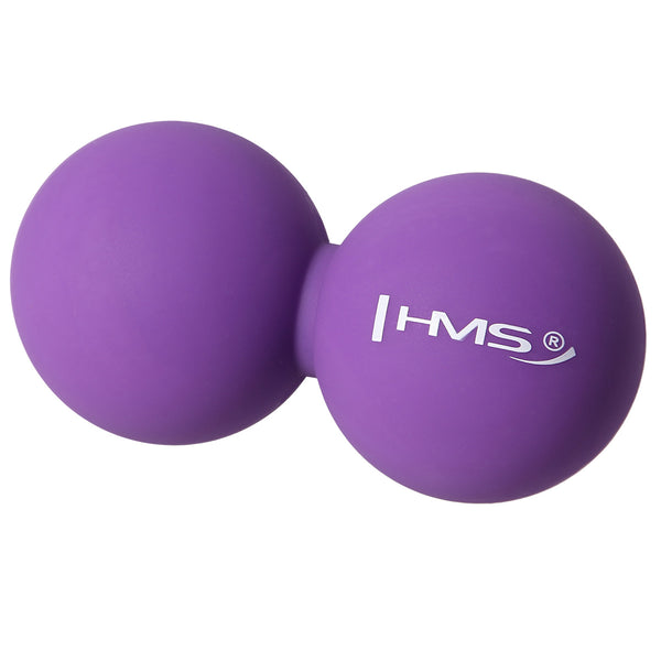 BLC02 VIOLET LACROSSE DOUBLE MASSAGE BALL HMS