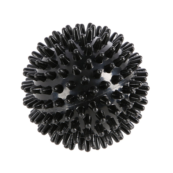 BLP01 BLACK LACROSSE BALL WITH MASSAGE SPIKES HMS