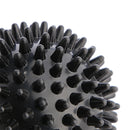 BLP01 BLACK LACROSSE BALL WITH MASSAGE SPIKES HMS