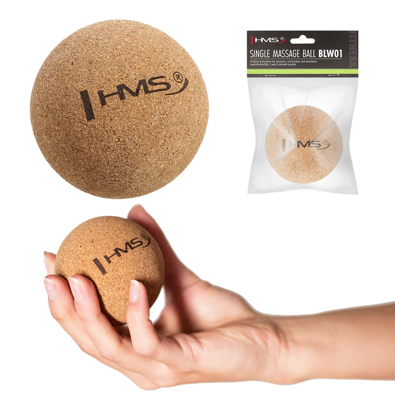 BLW01 CORK SINGLE MASSAGE BALL HMS