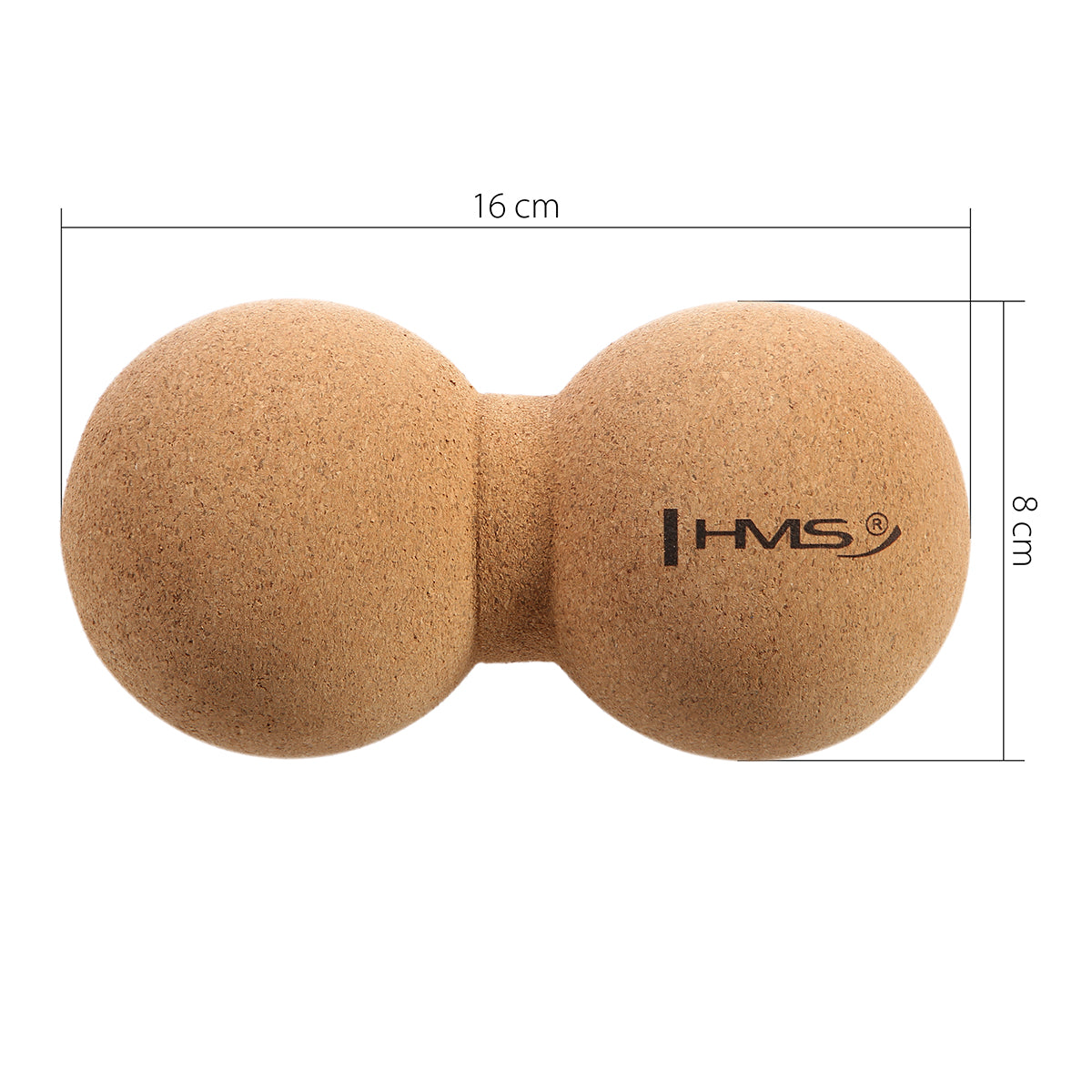 BLW02 CORK DOUBLE MASSAGE BALL HMS