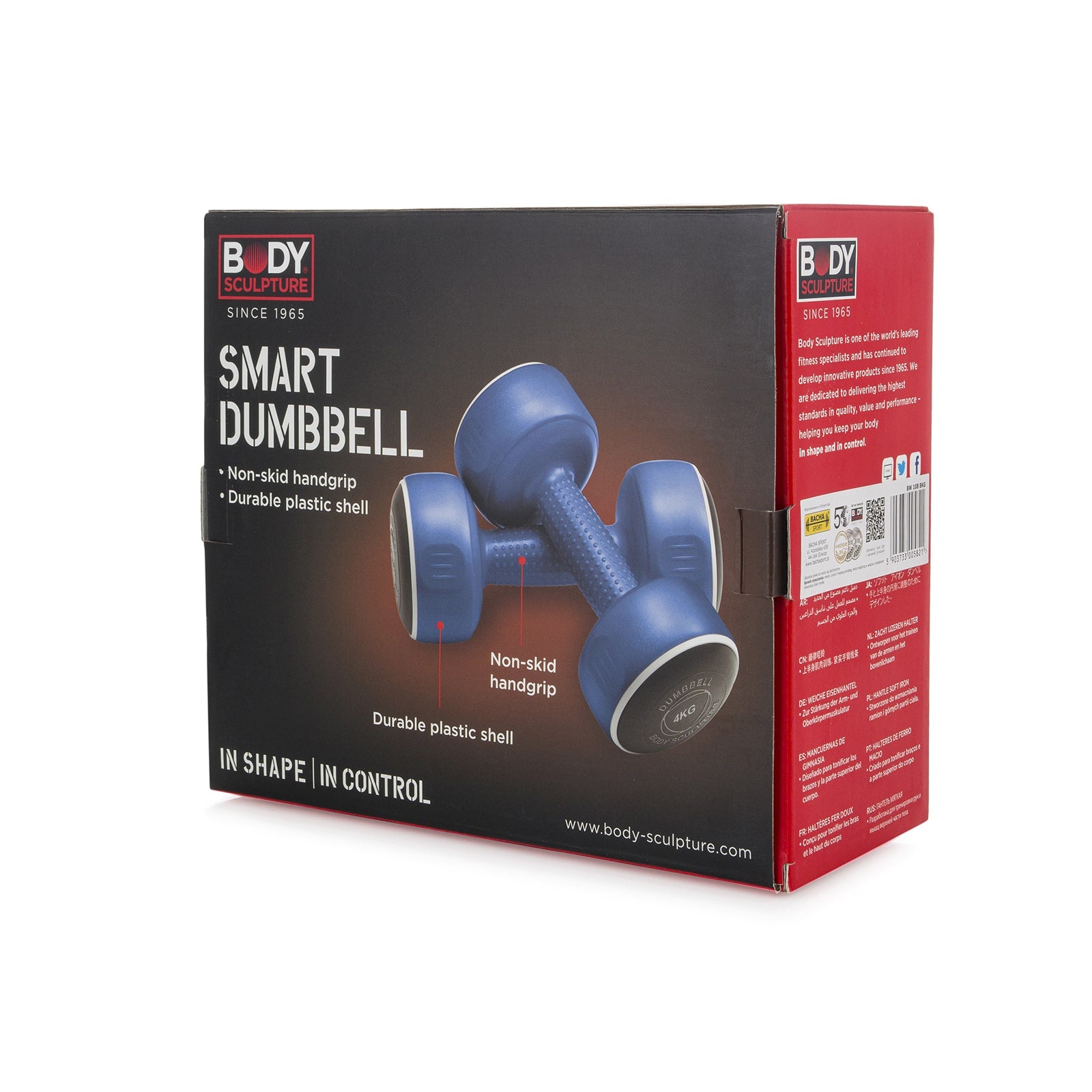 BODY SCULPTURE DUMBS SMART 2 X 4 KG BW 108 8 KG