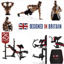 BODY SCULPTURE BENCH WITH PRAYER BOOK CARBON 2.0 BW 3230