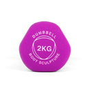 BODY SCULPTURE PVC Dumbbell BW 513 2 KG