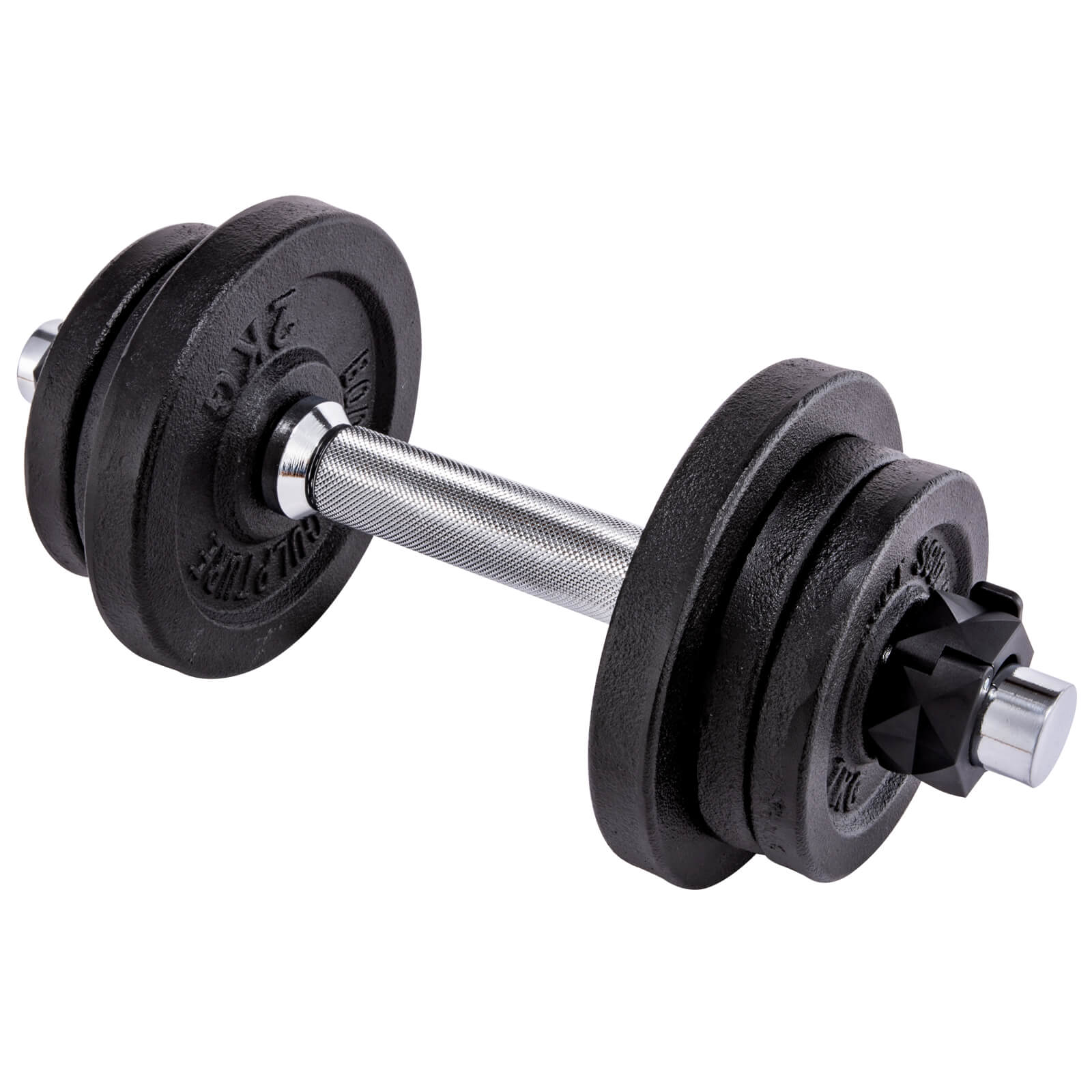 BODY SCULPTURE ADJUSTABLE CAST IRON DUMBBELL 1x10 KG BW 780LX1