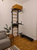 Skládací gymnastická matrace – hnědá