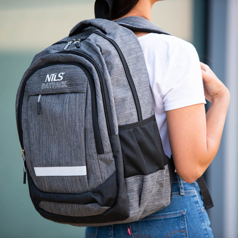 CBC7046 GREY DAYPACK BACKPACK NILS