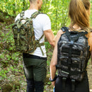 CBT7204 GREEN CAMO DEFENDER BACKPACK NILS CAMP