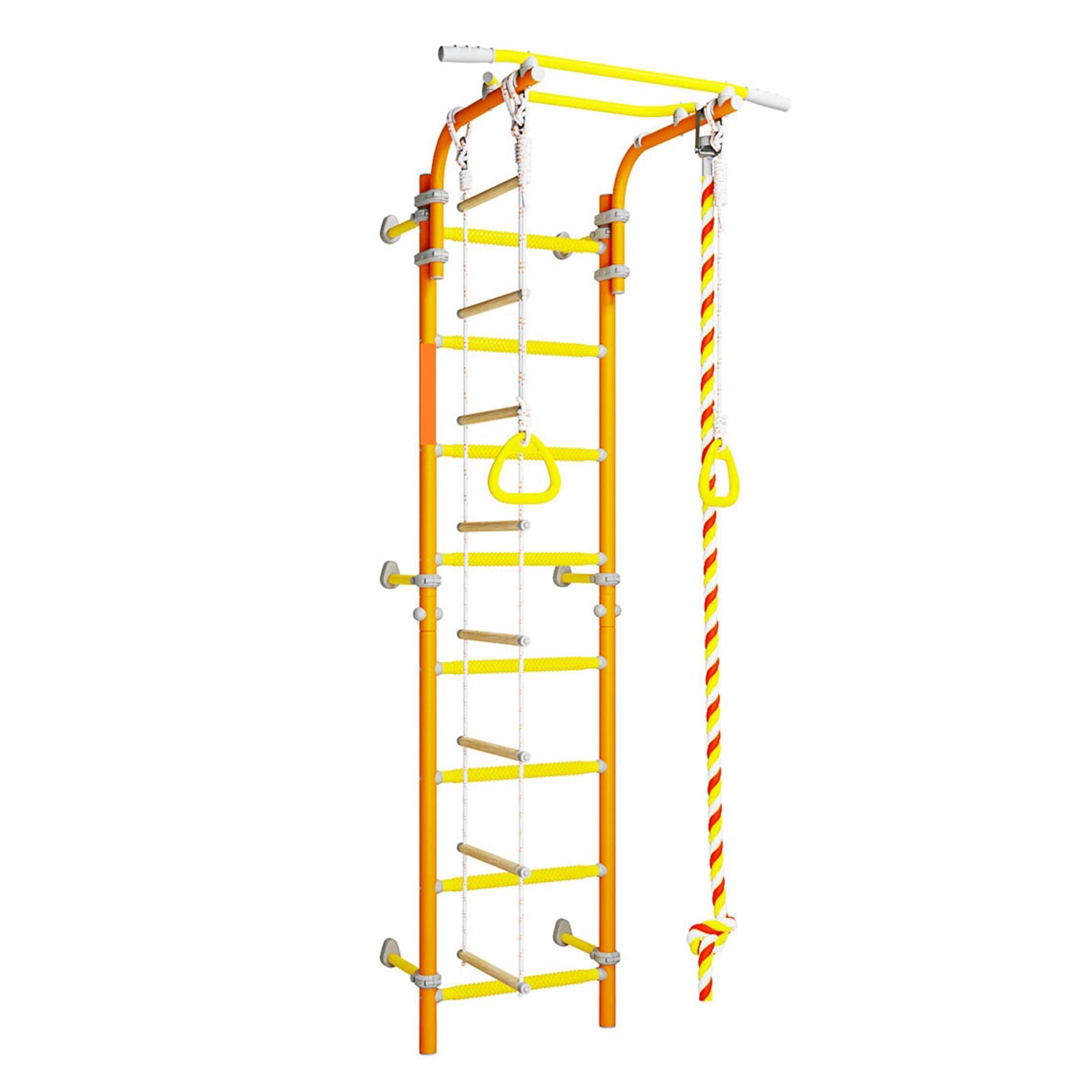 Drabinka gimnastyczna Wallbarz Family 2W Pomarańczowa