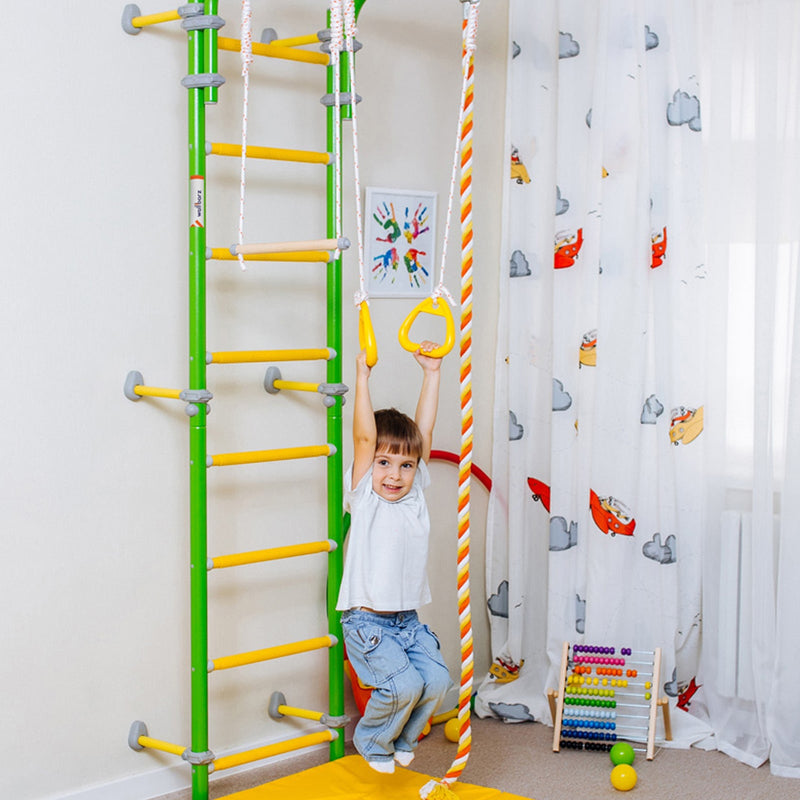 Drabinka gimnastyczna Wallbarz Family 2W Pomarańczowa