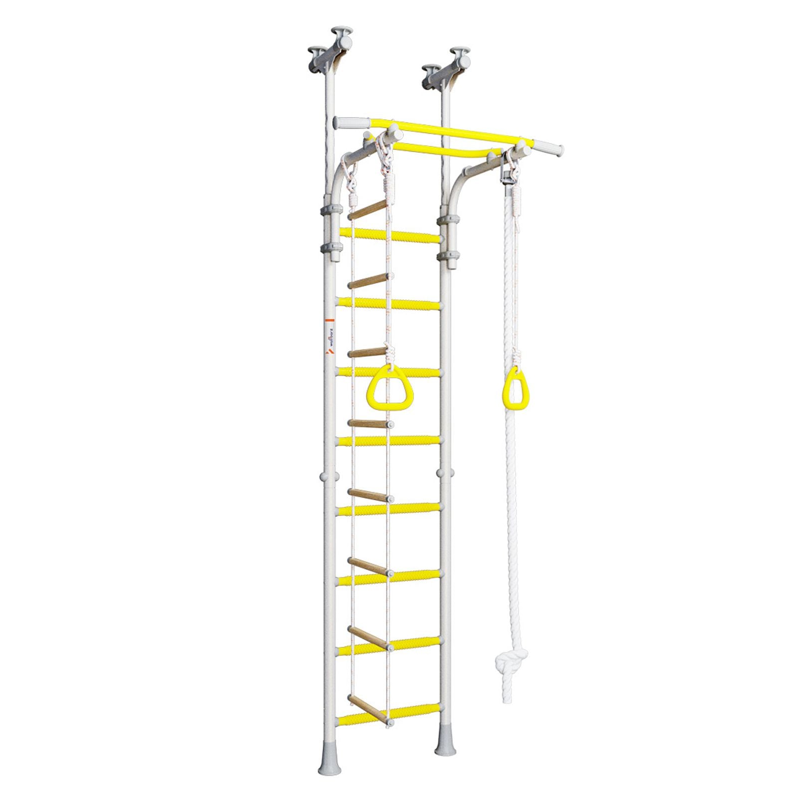 Drabinka gimnastyczna Wallbarz Family 4D Biała