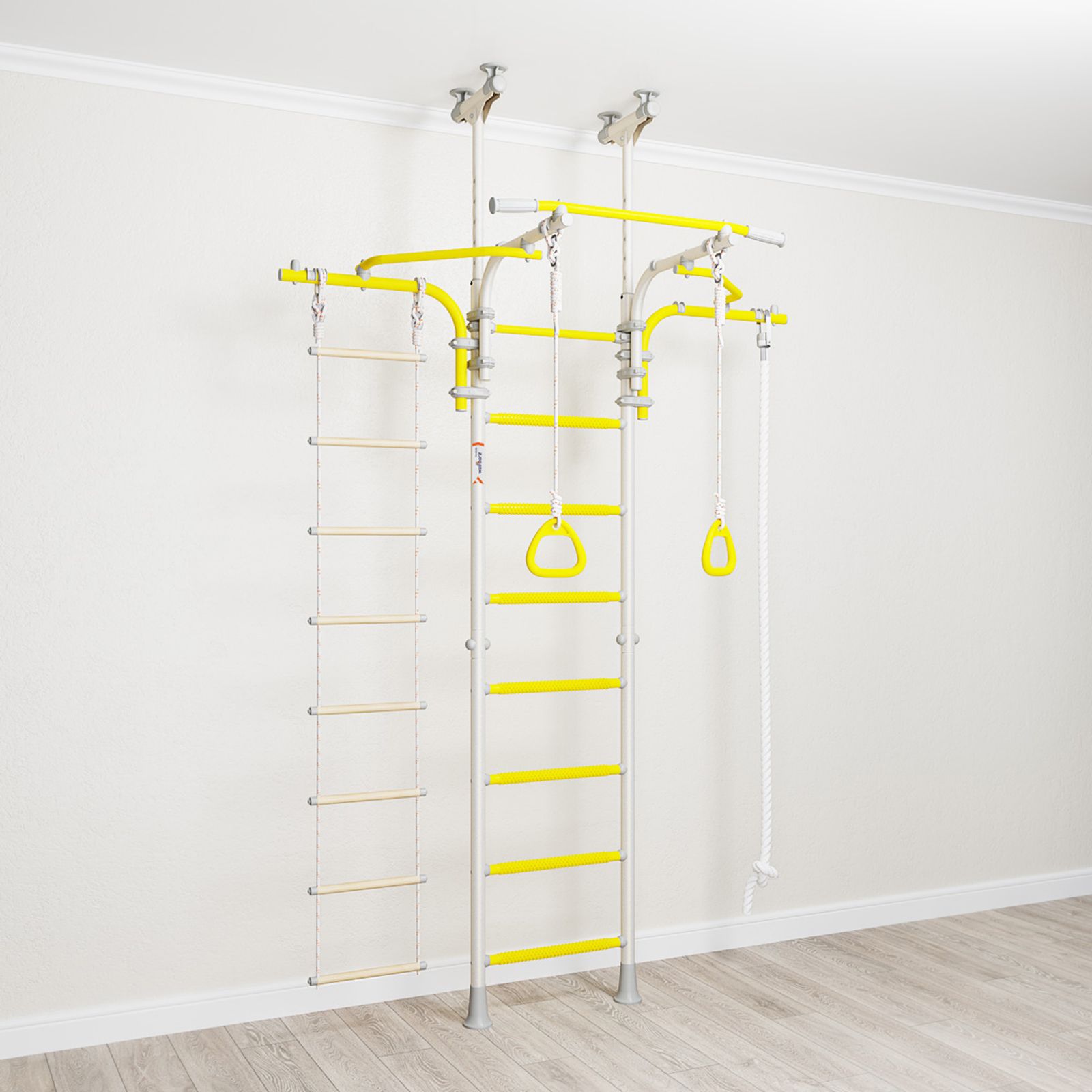 Drabinka gimnastyczna Wallbarz Transformer 7D Biała