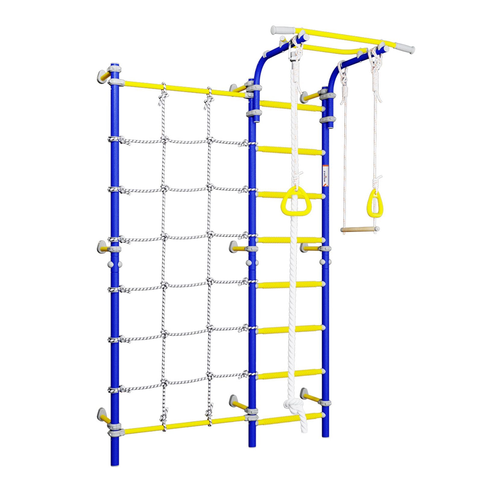 Drabinka gimnastyczna Wallbarz Funny Monkey 8W Niebieska