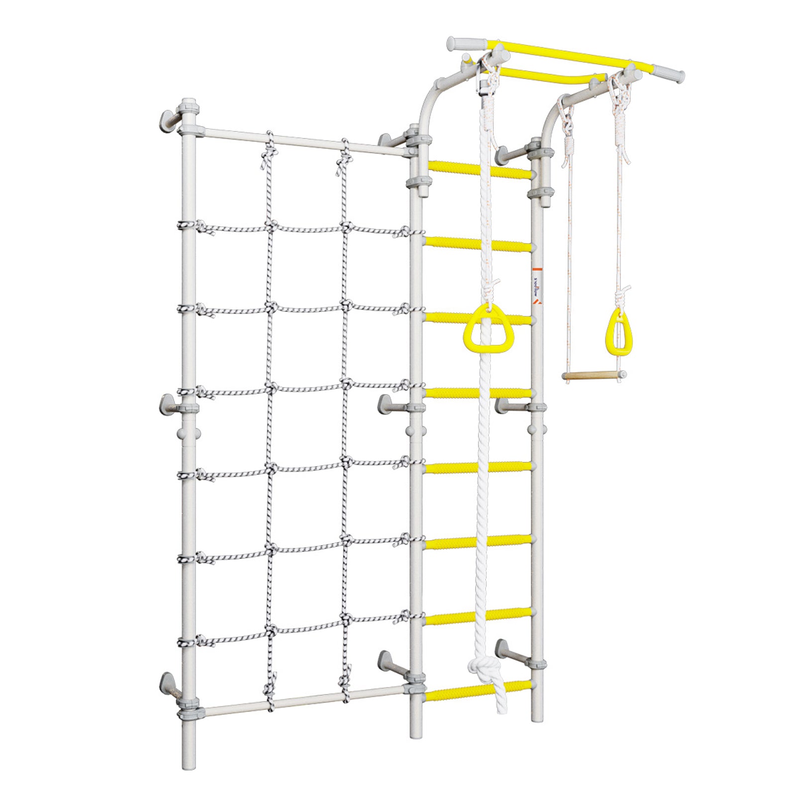 Wallbarz Funny Monkey 8W Gymnastics Ladder White