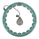 FH04 GREEN HULA HOP WITH WEIGHT AND STOCK COUNTER